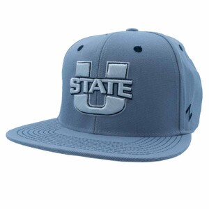 U-State Embroidered Gray Snapback H